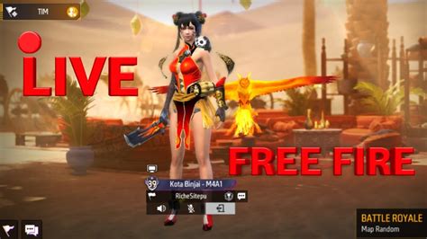 LIVE FREE FIRE SERU SERUAN YouTube