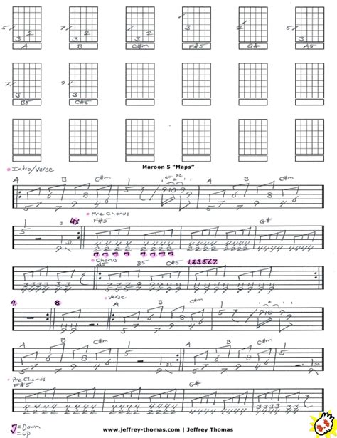 Jeffrey Thomas | Skype lessons for guitar, bass, and ukulele: Maroon 5 ...