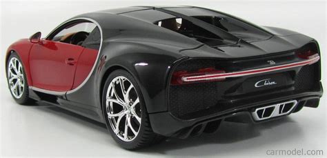 Burago R Scale Bugatti Chiron Le Patron Italian Red