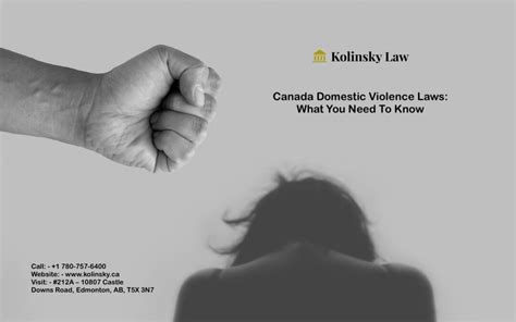 Canada Domestic Violence Laws What You Need To Know