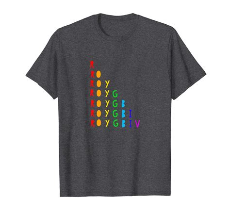 Roygbiv Roy G Biv Rainbow Paint Artist Art Student Teacher T Shirt