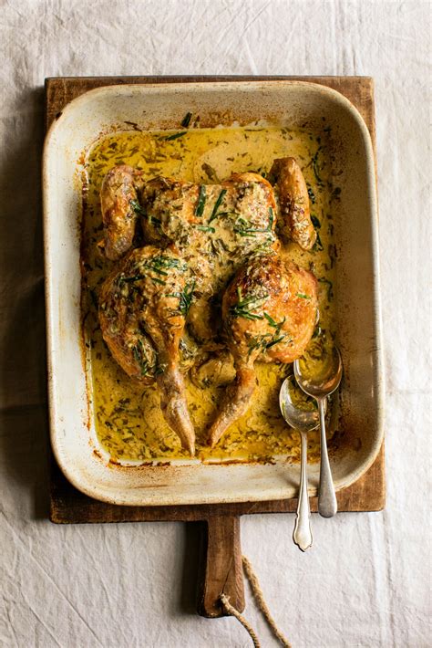 Julius Roberts Epic Tarragon Roast Chicken Recipe Farm Table