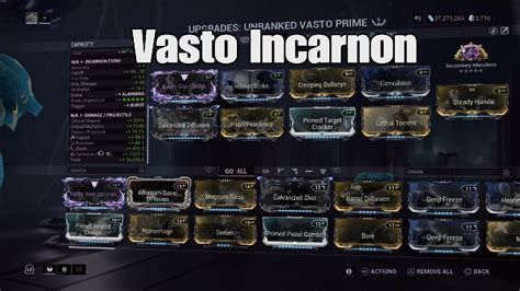 Warframe Vasto Incarnon And The Riven 2023 YouTube