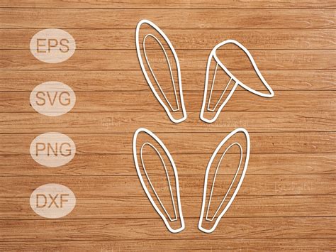 Bunny Ears Svg Easter Bunny Svg Rabbit Ears Svg Rabbit Svg Bunny