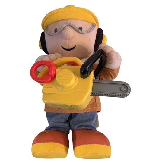 Vintage Hasbro Playskool Bob The Builder 13 Talking Moving Etsy