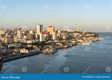 Maputo No Centro Da Cidade Capital De Moçambique Imagem de Stock