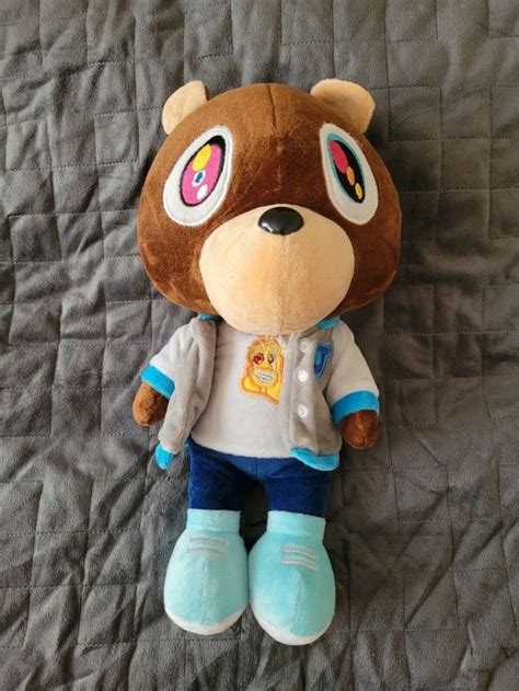 Kanye Bear Plush Kanye West Bear Graduation Bear Teddy Bear