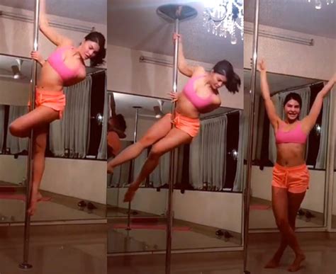 Hot Beauty Stuns With Her Pole Dancing Skills