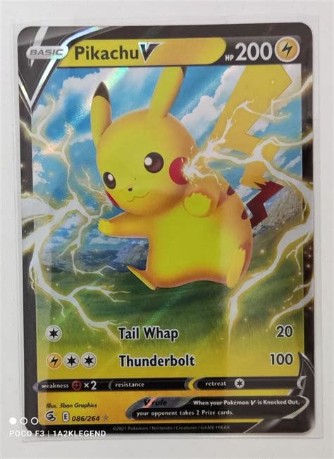 Pikachu V Ultra Rare Evolving Skies Pokemon Card Tcg Hobbies