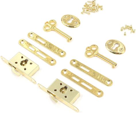 Geenite Retro Stealth Lock Jewelry Box T Box Small Door Cigar Boxes