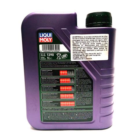 Botella De Aceite Liqui Moly Multigrado Sint Tico W Synth Race