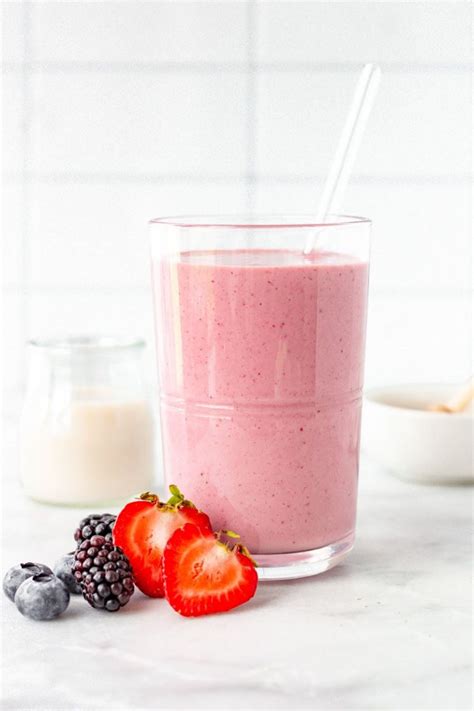 How To Make Any Berry Smoothie At Home | Wholefully