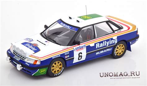 SUBARU Legacy RS 6 RAC Rally Alen Kivimäki 1991