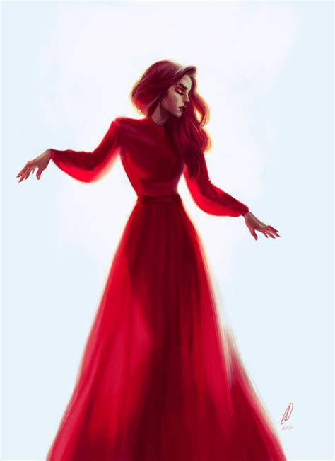 Red Dress by sarucatepes on DeviantArt