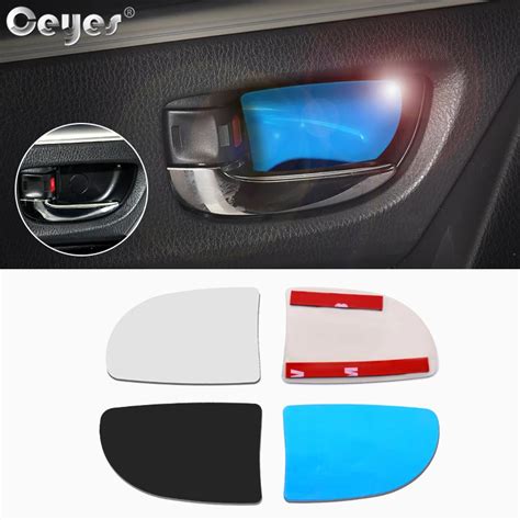 Ceyes Auto Interior Door Handle Wrist Bowl Trim Sticker Car Styling