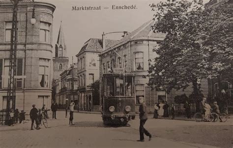 Marktstraat Enschede Jaartal Tot Foto S Serc