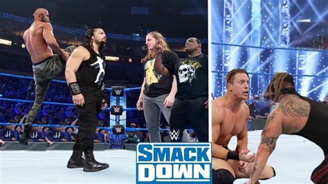 Wwe Smackdown November Highlights Preview Roman Reigns Nxt