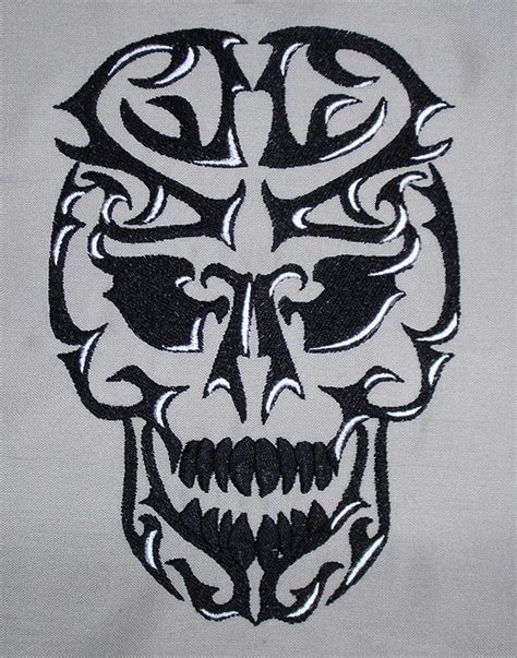 Skull Machine Embroidery Designs - machinegd