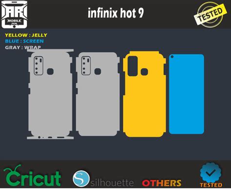 Infinix Hot G Skin Template Vector ARMOBILESKIN