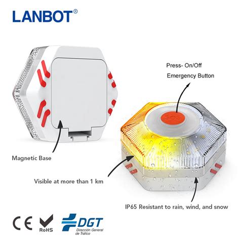 Dgt V Ip Led Warning Emergency Light Car Help Flashing Light With