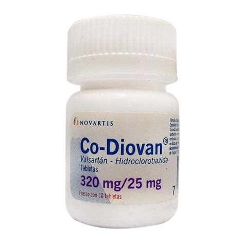 Co Diovan 320 Mg25 Mg 30 Tabletas Walmart