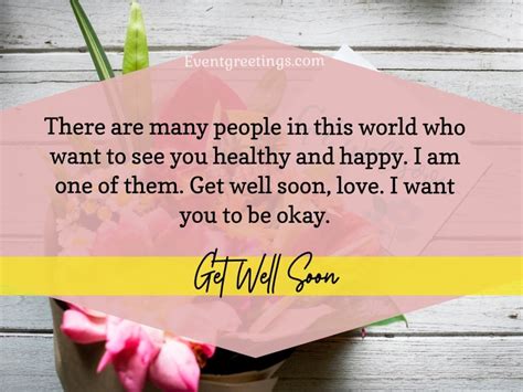 40 Best Get Well Soon Messages Wishes And Quotes Events Greetings