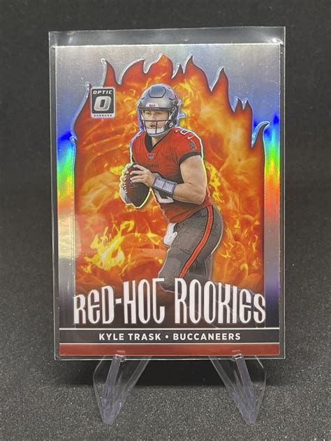 Donruss Optic Kyle Trask Red Hot Rookies Prizm Rc Rhr