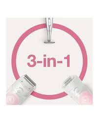 Braun Silk Pil Wet Dry Epilator With Extras Incl Bikini Styler Ghandour Electric