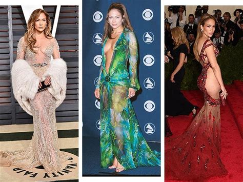 J Lo La Reina Del Naked Dress