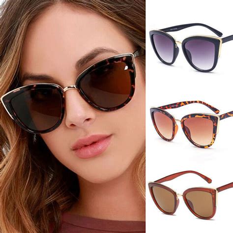 Vintage Retro Cat Eye Sunglasses Womens Fashion Eyewear Shades Eye