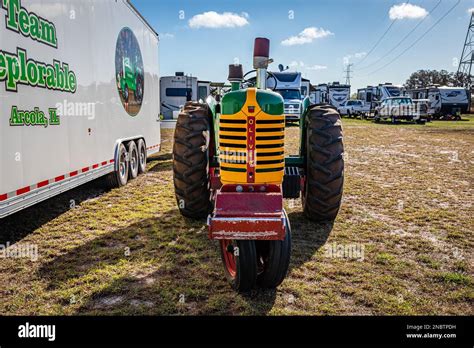 Fort Meade Fl February High Perspective Front View Of A