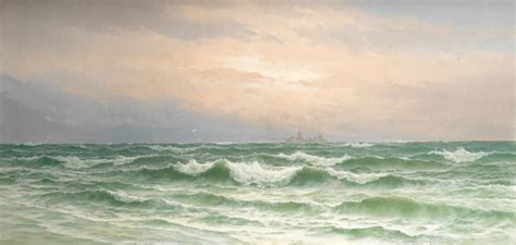 Bonhams David James British 1853 1904 White Horses