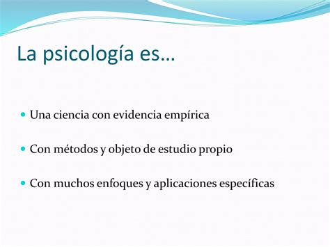 Clase 1 Qué Es La Psicologiapptx