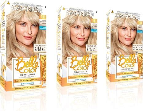 Garnier Belle Color Blonde Hair Dye Permanent Natural Looking Hair Colour Up To Grey