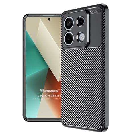 Microsonic Xiaomi Redmi Note 13 Pro Kılıf Legion Series Siyah