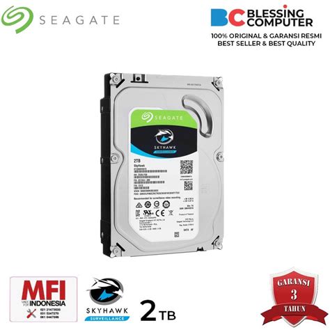 Jual Hardisk Cctv 2tb Seagate Skyhawk Hardisk Seagate Cctv Skyhawk