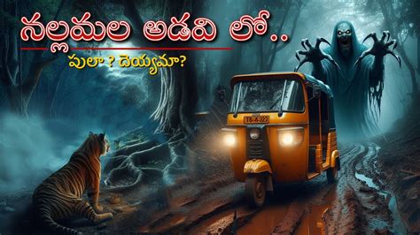 నలలమల అడవ ల Nallamala Srisailam Forest Horror Ghost Story in