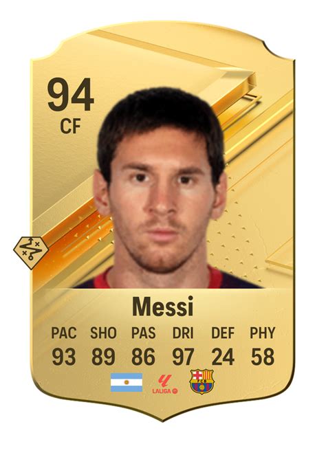 Prime Lionel Messi (FIFA 12) - FUT 24 by CraftINLVRR on DeviantArt