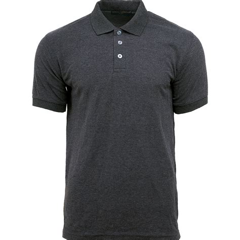 North Harbour Plain Polo Tee Baju Berkolar Collar Shirt Baju Lelaki Baju Polo Unisex Cotton