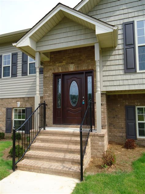 split-level raised ranch front porch