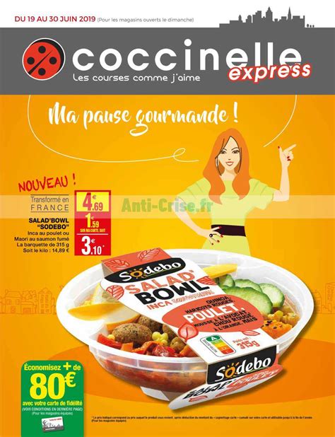 Anti Crise Fr Catalogue Coccinelle Du 19 Au 30 Juin 2019 Le Nouveau