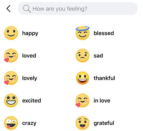 Facebook Heres How To Use The Feelings Sticker In Stories