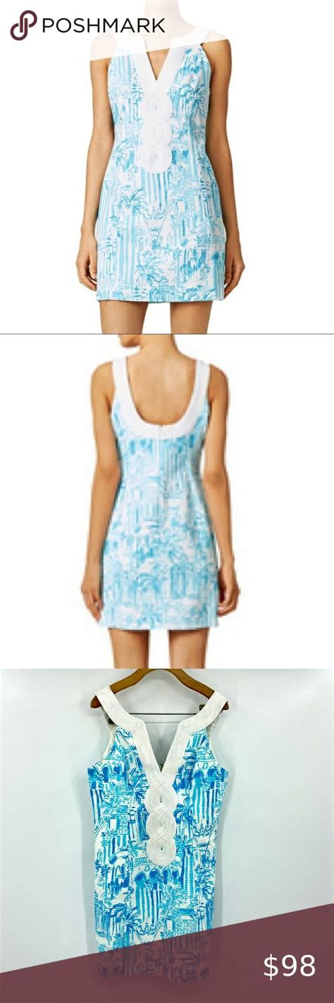 Lilly Pulitzer Valli La Via Loca Shift Dress Shift Dress Printed