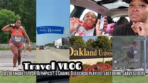 Travel Vlog Did Zoey Make It To Jr Olympics Yesss Playlist