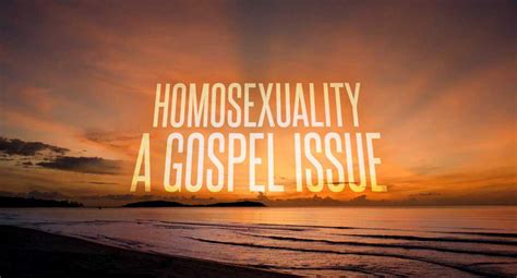 Homosexuality A Gospel Issue • Pathway