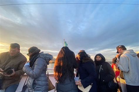 NYC Skyline Night Cruise of Statue Of Liberty & NY Harbor