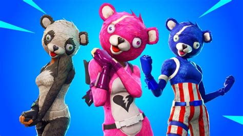 All Cuddle Team Leader Skins In Fortnite Youtube