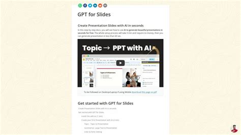 GPT For Slides Create Presentations With AI In Seconds Futureen