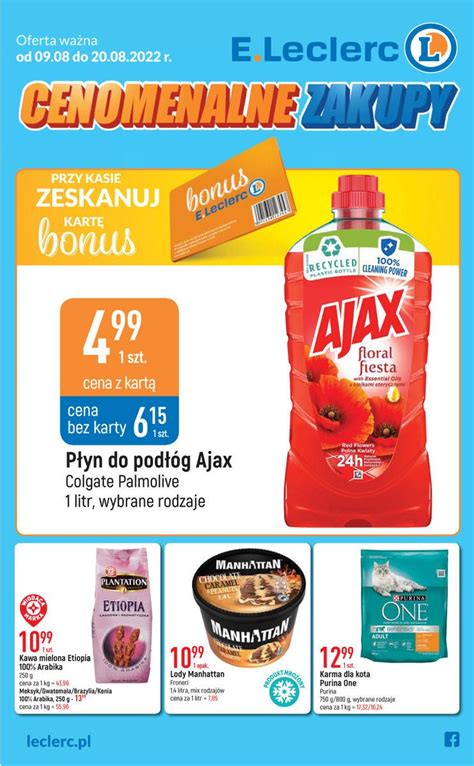 Gazetka Promocyjna I Reklamowa E Leclerc Gazetka Od Do