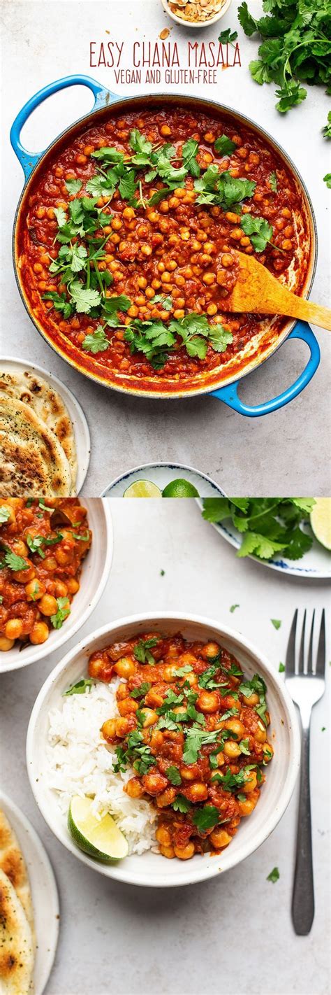 Easy Chana Masala Lazy Cat Kitchen Yemek Tarifi